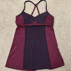 Lululemon womens bend and flow hyperstripe tank 6